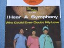The Supremes  - I Hear A Symphony -  Dutch Picture Sleeve 45 rpm PS 7