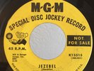 Garage PROMO 45 The Teddy Boys Jezebel on MGM HEAR