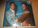 33RPM Decca (Original) Sammy Davis + Carmen McRae, Boy Meets Girl high grade E