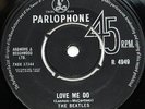 BEATLES 2nd Press UK Black Parlophone 45 - Love Me Do / PS I Love You  EX-