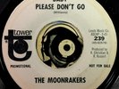 Moonrakers Promo 45 Denver Colorado1966 Garage Baby Please Don't Go Strong VG+