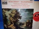 @COLUMBIA SAX 2514 *S/C* KLEMPERER *SCHUBERT SYMPHONIES NOS. 5 & 8* PO* NM