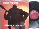 Jimmy Reed, Rockin' with Reed, Vee-Jay VJ LP 1008. Original.