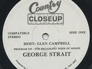 HEAR- Rare George Strait, Glen Campbell LP - Country Closeup Radio Show
