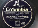 FRED & ADELE ASTAIRE + GEORGE GERSHWIN - I’D RATHER CHARLESTON 1926 COLUMBIA 78