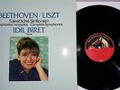 BEETHOVEN LISZT cpl. Symphonies Sinfonien Piano Idel Biret 6 LP EMI Digital
