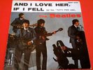 THE BEATLES (45 RPM ITALY) AND I LOVE HER - QMSP 16365 Dal FILM 