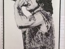 Patch Aufnäher Bon Scott 20 * 30 cm  AC/DC Gestickt Ungebraucht