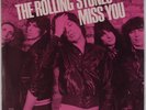 ROLLING STONES: Miss You / Far Away Eyes UK Pink Wax 12”