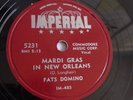 Fats Domino - 78rpm single 10-inch – Imperial #5231 Mardi Gras In New Orleans