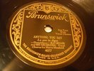 JAZZ RAY MILLER ORCH Anything You Say / If I Have You BRUNSWICK 4077 EE+