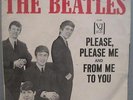 THE BEATLES PLEASE PLEASE ME / FROM ME TO YOU PICTURE SLEEVE - SLEEVE ONLY