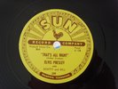 Elvis Presley SUN ALL 5 78rpm record rockabilly rock´n´roll jukebox