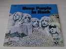 DEEP PURPLE deep purple in rock 1970 HARVEST ITALY EARLY PR NO SIAE LP VG+ RARE