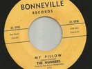 DOOWOP R&B - 1ST LABEL-  NUMBERS-- MY PILLOW  --HEAR BOTH -1962 BONNEVILLE