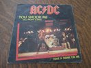 45 tours AC/DC you shook me (all night long)