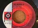 JIMMY MACK 'MY WORLD IS ON FIRE' PALMER RECORD CO ORIGINAL RARE NORTHERN SOUL