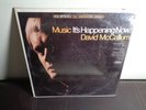 DAVID McCALLUM ROCK POP SOUL LP 1967 CAPITOL SHRINK / Music It's Happened Now