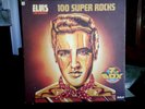 ELVIS PRESLEY - 7 LP BOX 100 SUPER ROCKS + POSTER RCA RECORDS 1977 GERMANY