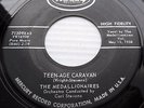 MEDALLIONAIRES doowop ORIG. Mercury 45 Teen-Age Caravan / Magic Moonlight dm340