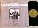 ROSTROPOVICH cello RAVEL FAURE.. hand-signed  AUTOGRAPH  - EURODISC MINT