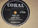 CORAL - Peggy Sue / Everyday Buddy Holly 78 rpm Good
