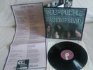 Deep Purple   Machine Head G/fold fold out lyric poster/DLC all NM See all pics