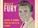 BILLY FURY 1961 UK DECCA EP *HALFWAY TO PARADISE + 3*