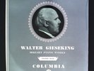 33CX 1358(2) TEST PRESSINGS GIESEKING MOZART PIANO WORKS VOL 9