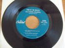 THE BEATLES Capitol 45 RPM EP FOUR BY THE BEATLES EXTENDED PLAY EAP-1-2121 -HEAR