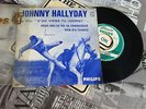 johnny hallyday juke box encart original  pour moi la vie va commencer