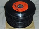 62- 45 RPM records doo wop Rock n Roll Sarah Vaughan Ricky Nelson Lollipop 50's