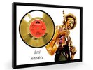 Jimi Hendrix Hey Joe Framed Gold Disc Display Vinyl (C1)