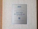 RARE Fournier J S Bach Cello Suites Early German 3LP boxset EX/EX