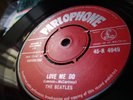 Beatles Love Me Do.Orig UK Parlophone  red label 7inch 45 V/G plus con