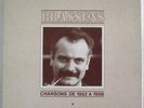 vinyl lp 33t GEORGES BRASSENS - CHANSONS DE 1952 A 1956 / COFFRET 3 LP
