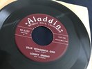 SONNY KNIGHT Dear Wonderful God / But Officer   RARE R&B 45 on ALADDIN 3357