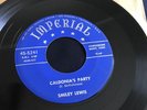 SMILEY LEWIS Caldonia's Party / Oh Baby   RARE 45 R&B Blues Rocker IMPERIAL 5241