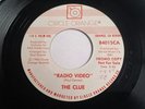 Punk New Wave? Promo 45 THE CLUE Radio Video/ Stay The Night 1984 Circle Orange