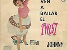 JOHNNY HALLYDAY EP Espagne 1961 Viens danser le twist +3