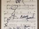 Oasis Fully Signed Supersonic Sheet Music