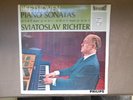 BEETHOVEN PIANO SONATAS SVIATOSLAV RICHTER VINYL LP PHILIPS  SAL 3457 STEREO