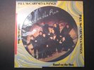 Paul McCartney and Wings, Band On The Run picture disc LP, slight warp, VG vinyl