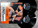 THE VENTURES THE BEST OF THE VENTURES ON STAGE LLS67087 OBI 2LP GU6450