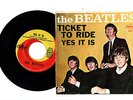 THE BEATLES # 5407 - TICKET TO RIDE / YES IT IS   45 & PS