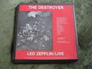 THE DESTROYER LED ZEPPELIN/LIVE 4 RECORD BOX SET 1977 SMILIN' EARS SWITZERLAND
