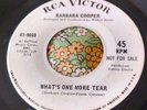 Top Northern Soul 45 Barbara Cooper What's One More Tear / Playground EX HEAR
