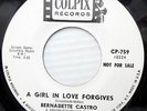 BERNADETTE CASTRO girl pop promo 45 A Girl In Love Forgives Get Rid Of Him F3029