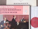 SAL 3453-4 Beethoven Piano Cello Sonatas Rostropovich Richter STEREO Philips Box