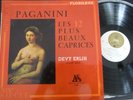 DEVY ERLIH / PAGANINI 12 caprices / ADES